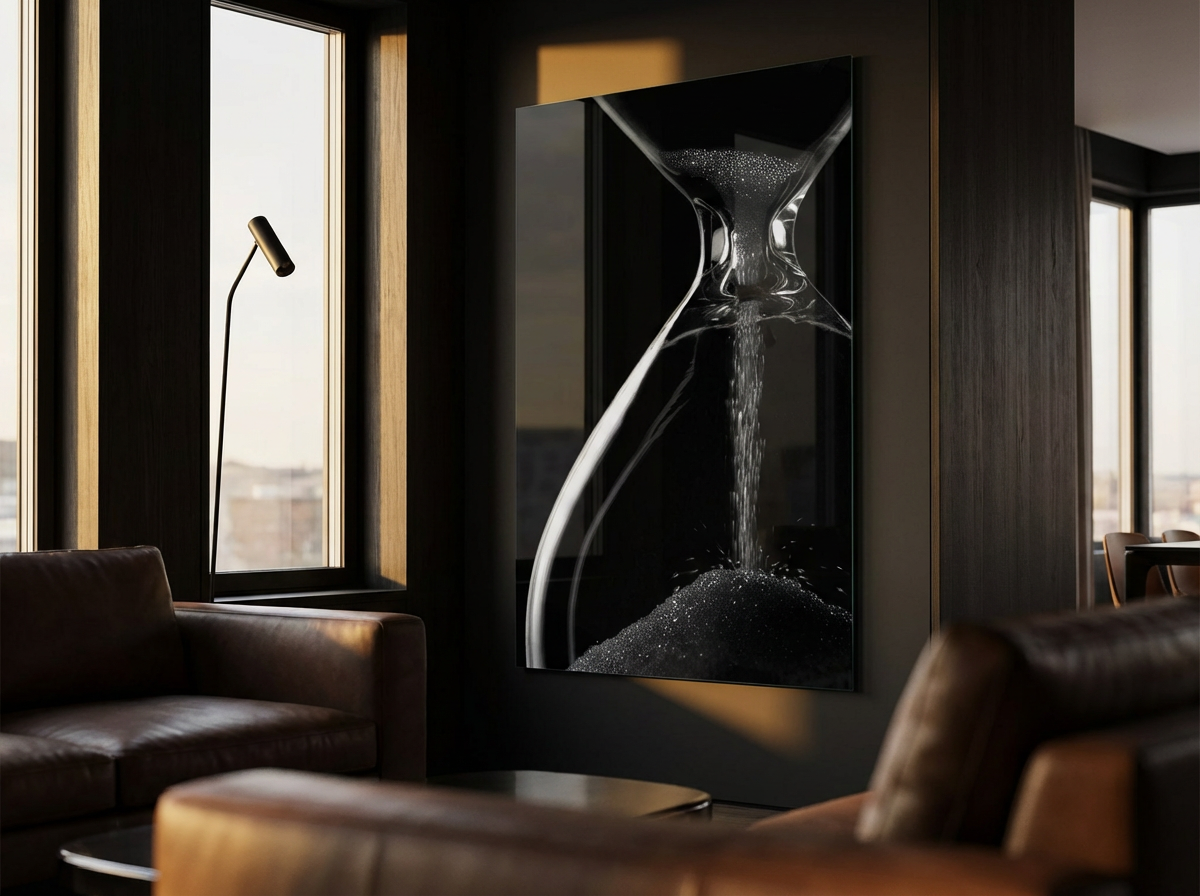 Flowing Time - Glass