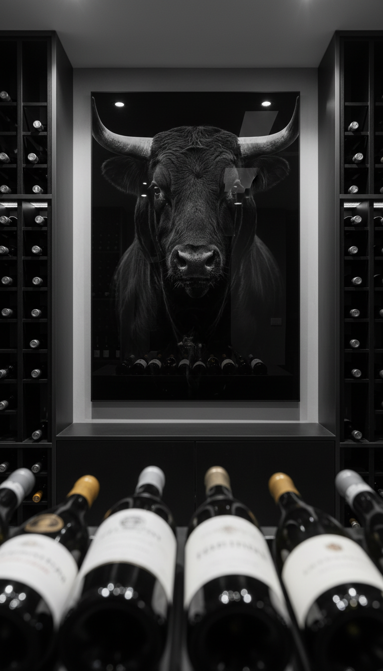 Midnight Bull - Glass