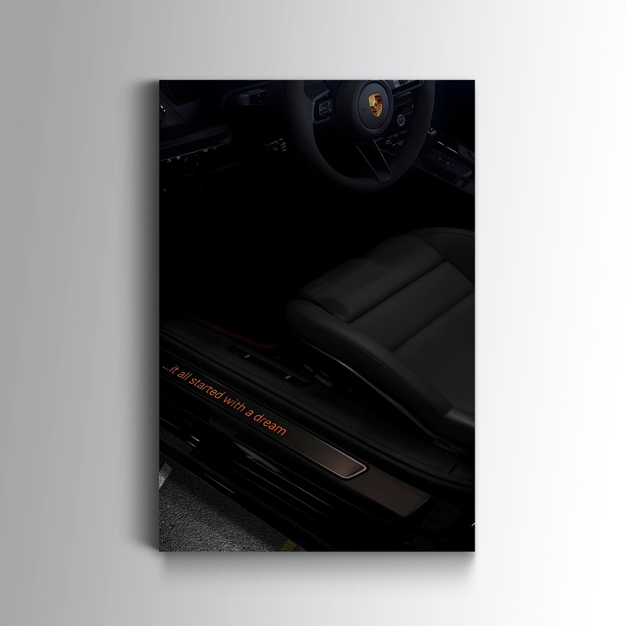 It All Started With a Dream - Glas - Gallery Empire