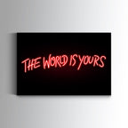 The World Is Yours - Glas - Gallery Empire